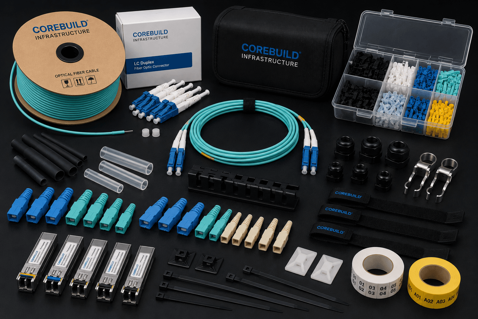 Rack accessories for technical infrastructure deployment