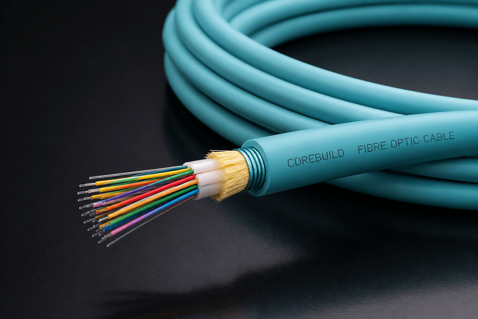 Fibre optic cabling for network infrastructure
